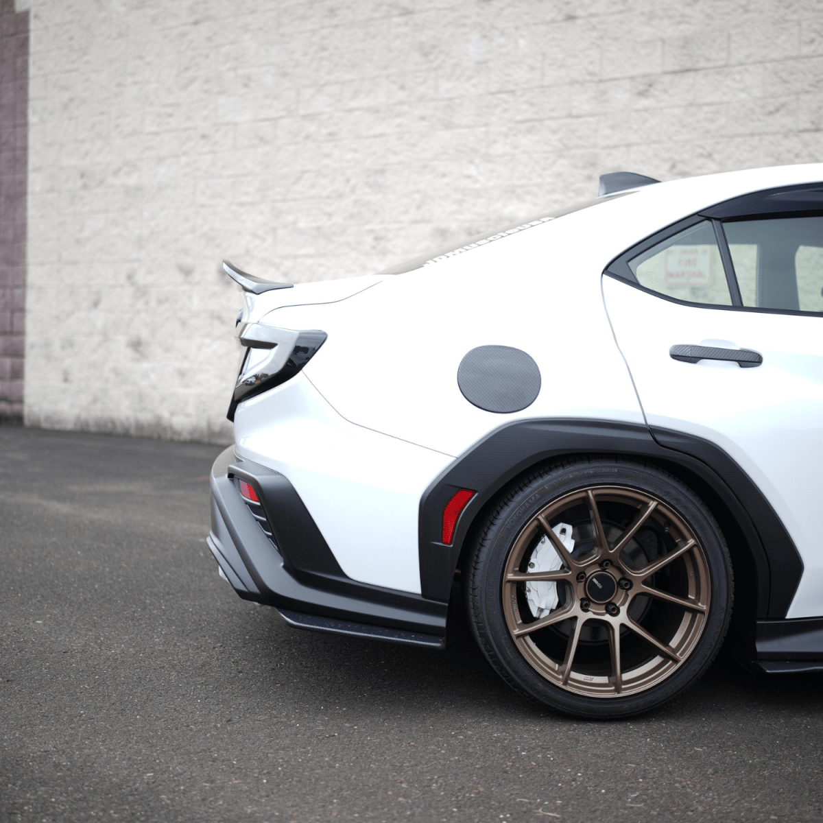 JDMuscle [22-26 WRX] Carbon Fiber Duck Bill V4