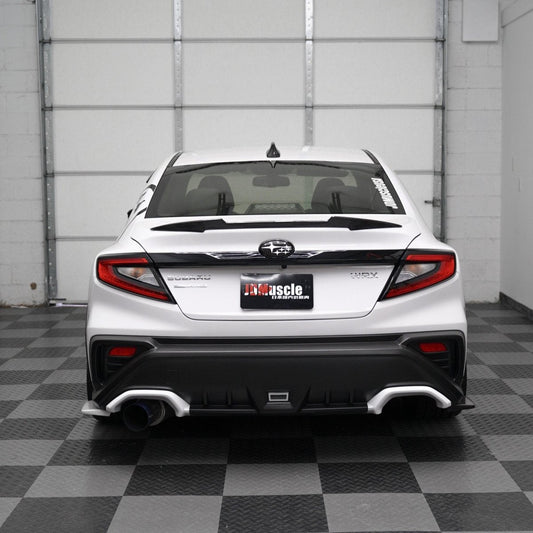 JDMuscle [22-26 WRX] Vacumm-Infused V6 Carbon Fiber Duck Bill Spoiler*Clearance*No Returns*