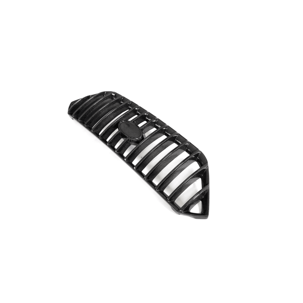 JDMuscle [22-26 WRX] Carbon Fiber Front Bumper Grille - Amuga Style