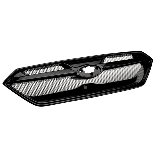 JDMuscle [22-26 WRX] Carbon Fiber Front Bumper Grille Version A1