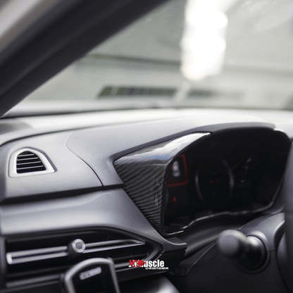 JDMuscle [22-26 WRX] Carbon Fiber Gauge Cluster Trim Replacement *CLEARANCE*NO RETURNS*