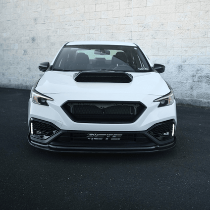 JDMuscle [22-26 WRX] Pre-preg Carbon Fiber Hood Scoop - Rally Style V2