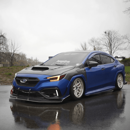 JDMuscle [22-26 WRX] Carbon Fiber Hood V2