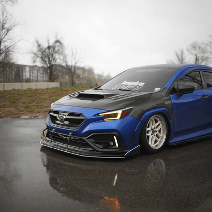 JDMuscle [22-26 WRX] Carbon Fiber Hood V2