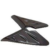 JDMuscle [22-26 WRX] Carbon Fiber J-Panel Anti-Buffeting Wind Deflector