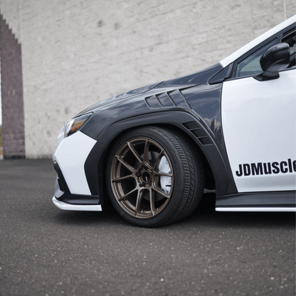 JDMuscle [22-26 WRX] Carbon Fiber/FRP Vented Fenders