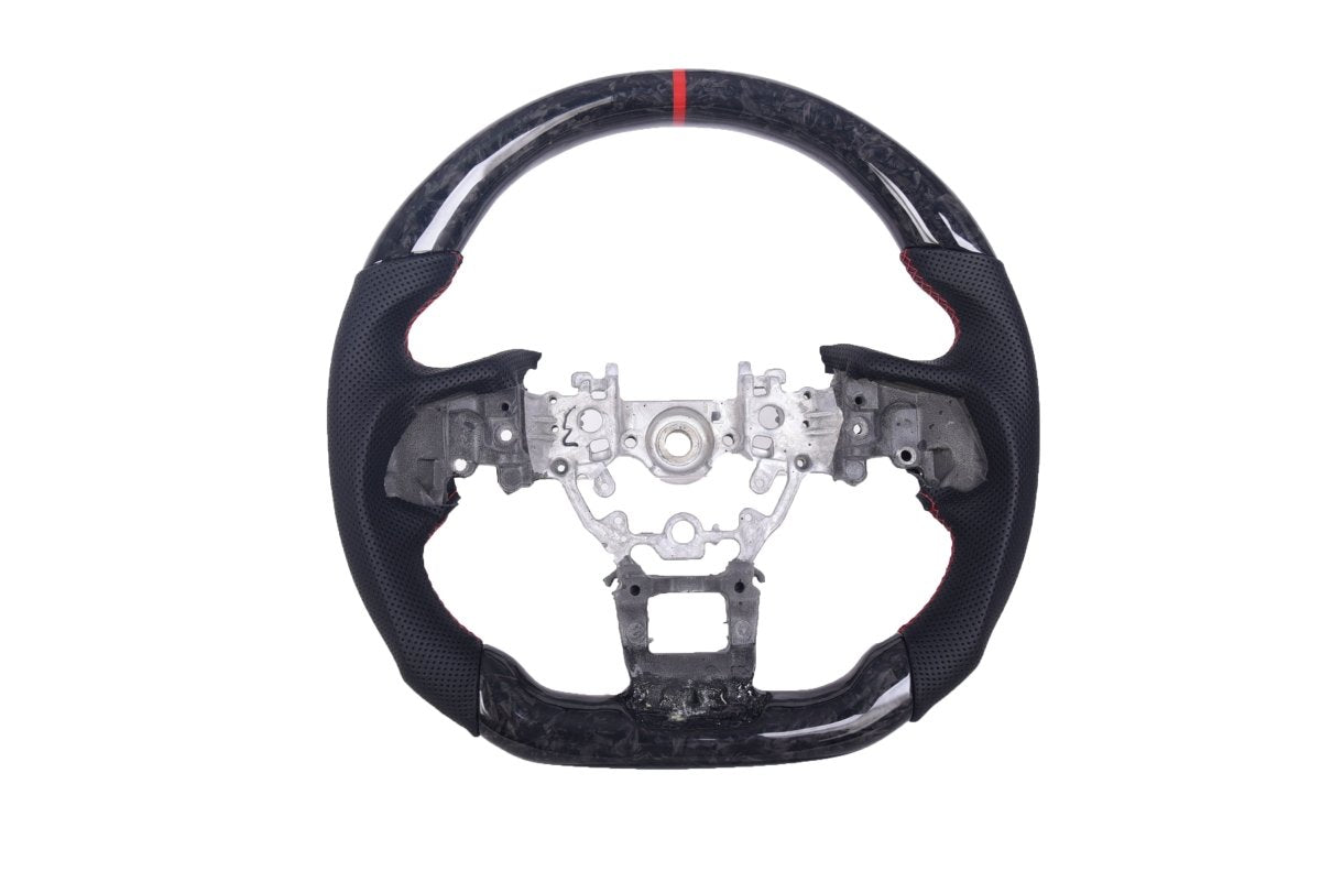 JDMuscle [22-26 WRX] Carbon-Pro Series Steering Wheel compatible w/ MT & CVT