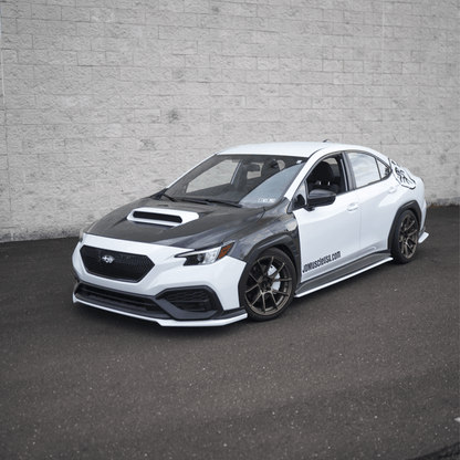 JDMuscle [22-26 WRX] Spec STI OE Style Front Lip | Paint Matched or ABS