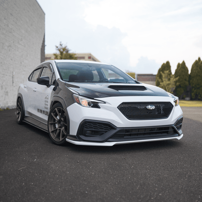 JDMuscle [22-26 WRX] Spec STI OE Style Front Lip | Paint Matched or ABS