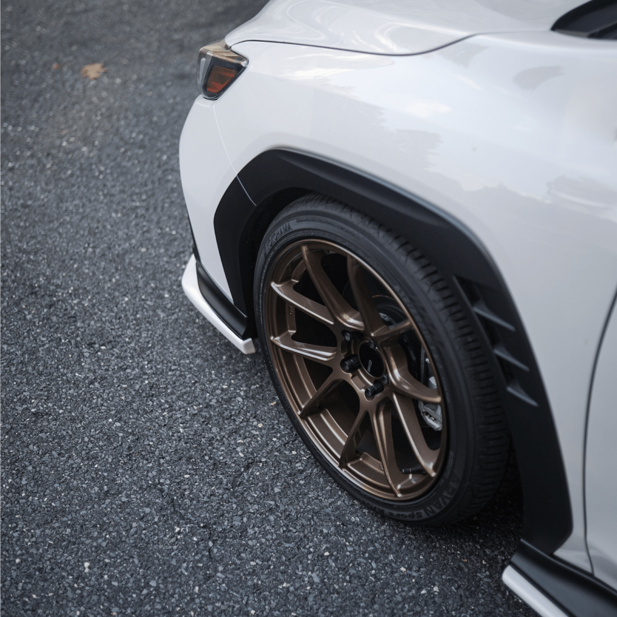 JDMuscle [22-26 WRX] Spec STI OE Style Front Lip | Paint Matched or ABS