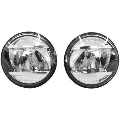 JDMuscle [22-26 WRX] JDM Style Fog Light Bezel w/ DRL(Parking Light Activated) and Turn Signal (Sequential Model Available)