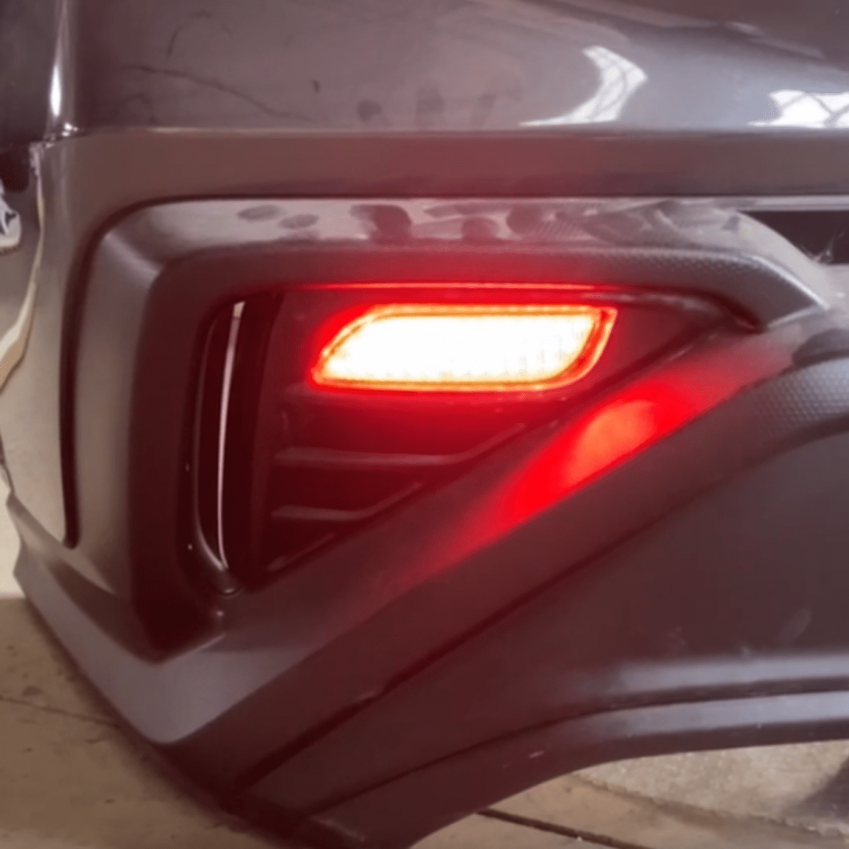 JDMuscle [22-26 WRX] JDM Style Rear Bumper Reflector LED Light | DRL+BRAKE