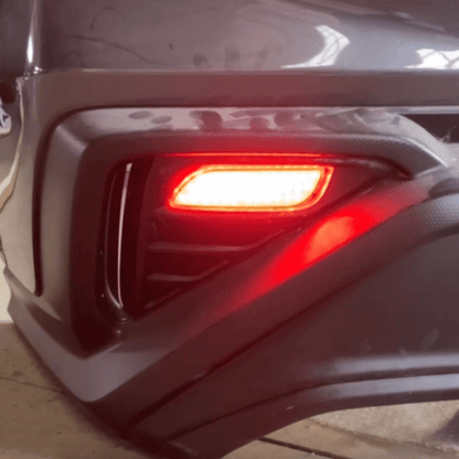 JDMuscle [22-26 WRX] JDM Style Rear Bumper Reflector LED Light | DRL+BRAKE