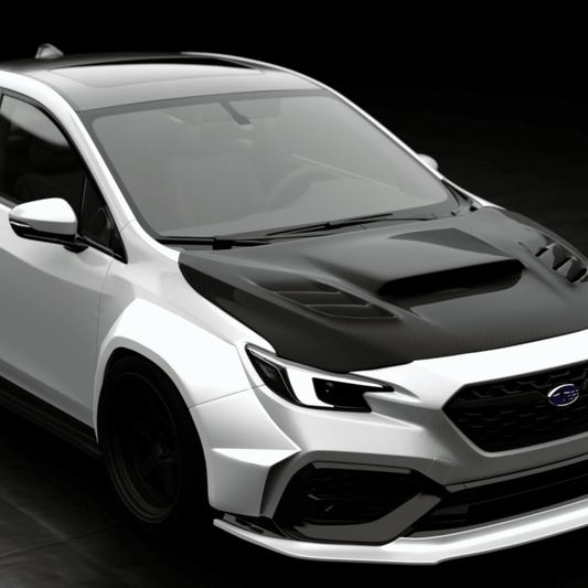 JDMuscle [22-26 WRX] Over-Fender Wide Body Kit | JDM-WRX22-WB-OF