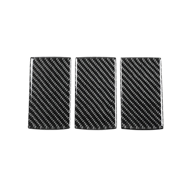 JDMuscle [22-26 WRX] P&S Series Carbon Fiber Car Seat Hook Covers 3 PC| Black Carbon Fiber/ Red Carbon Fiber*Clearance*No Returns*