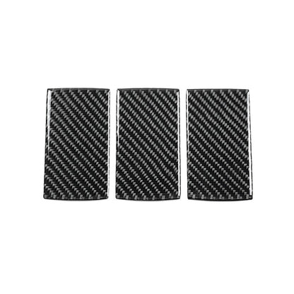 JDMuscle [22-26 WRX] P&S Series Carbon Fiber Car Seat Hook Covers 3 PC| Black Carbon Fiber/ Red Carbon Fiber*Clearance*No Returns*