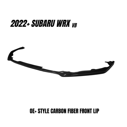 JDMuscle [22-26 WRX] Spec OE+ Carbon Fiber Front Lip