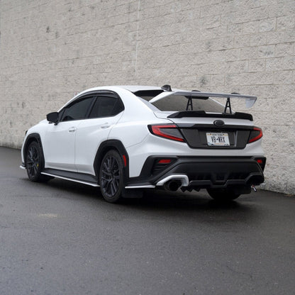JDMuscle [22-26 WRX] STI Style Swan Neck Spoiler | Paint Matched / Carbon Fiber