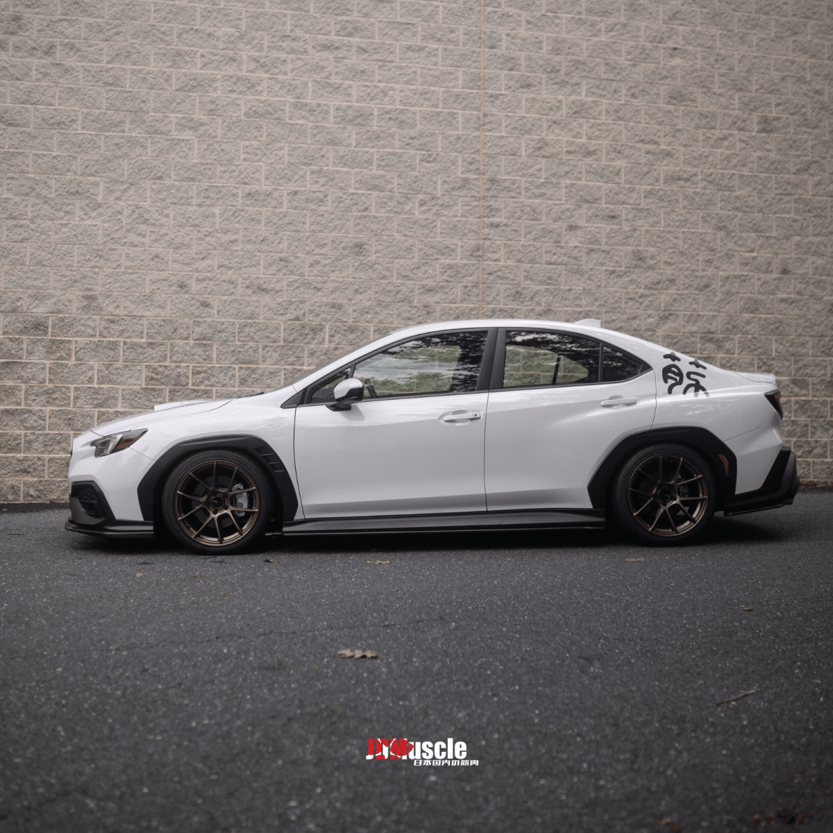 JDMuscle [22-26 WRX] Spec STI OE Style Carbon Fiber Aero Combo