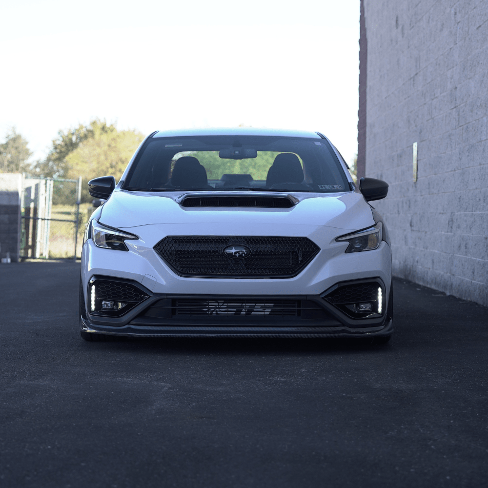 JDMuscle [22-26 WRX] GC8 Style Pre-Preg Carbon Fiber Hood Scoop