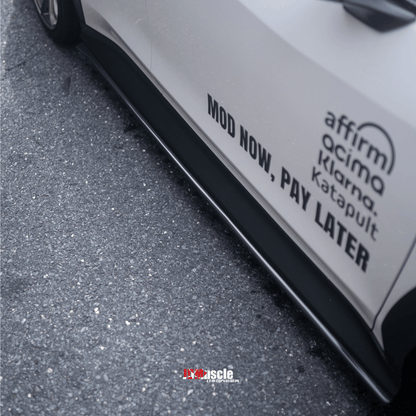 JDMuscle [22-26 WRX] Spec STI OE Style Carbon Fiber Side Skirts