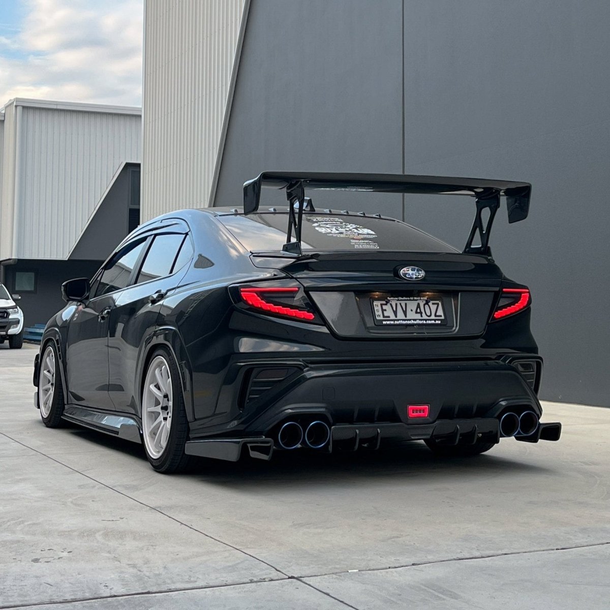 JDMuscle [22-26 WRX] Tanso Carbon Fiber V2 Side Skirts