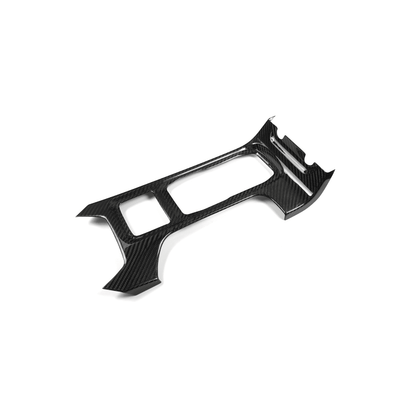 JDMuscle [22-26 WRX] Tanso Pre-preg Carbon Fiber Cup Holder Trim Cover