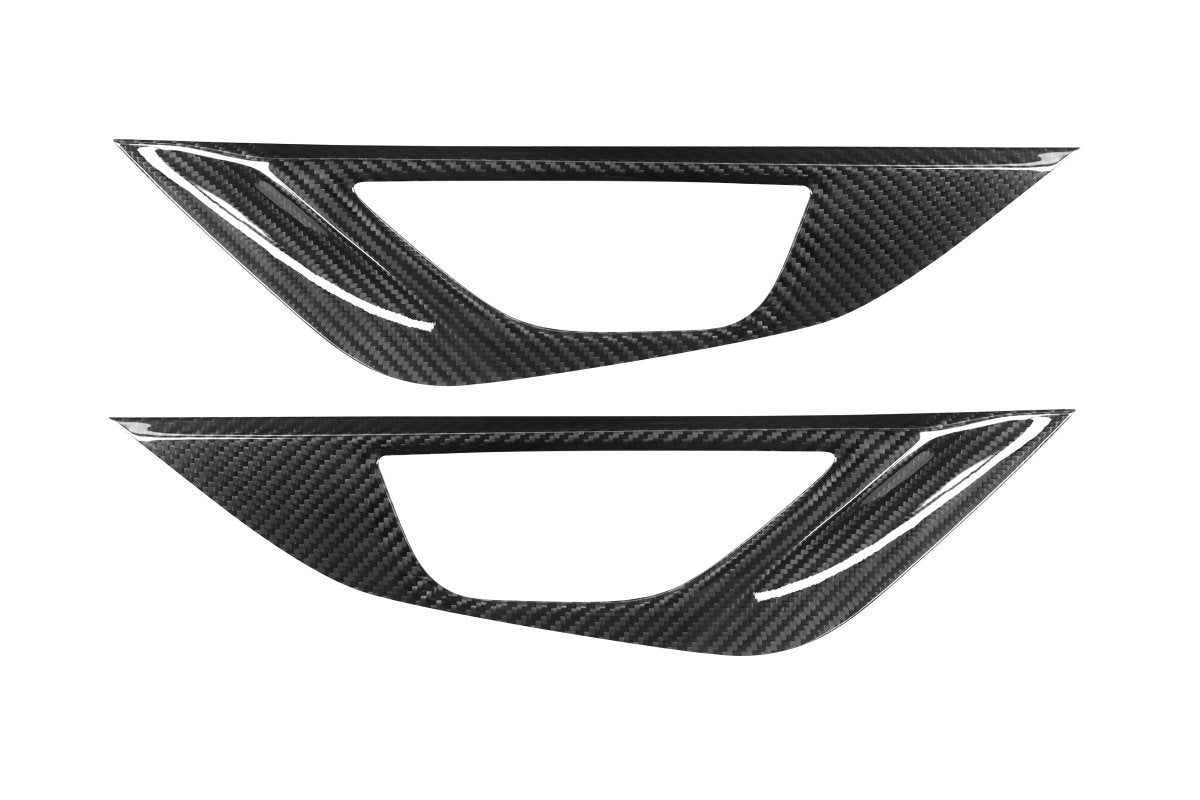 JDMuscle [22-26 WRX] Tanso Pre-preg Carbon Fiber Door Panel Covers - 4 PC