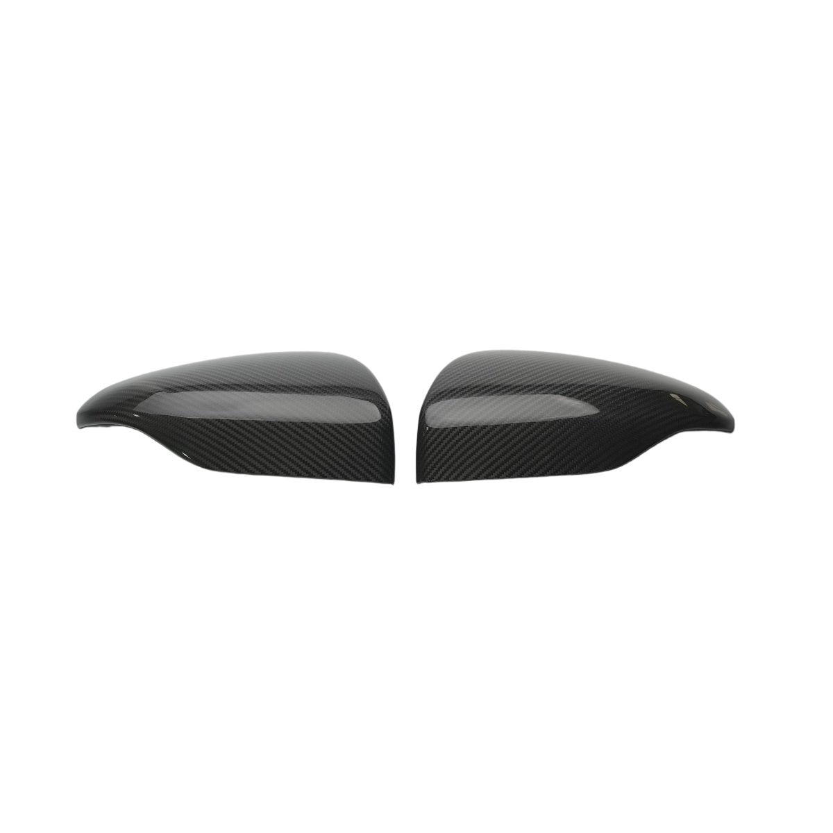 JDMuscle [22-26 WRX]  Pre-preg Carbon Fiber Side Mirror Replacements w/ Gloss Finish