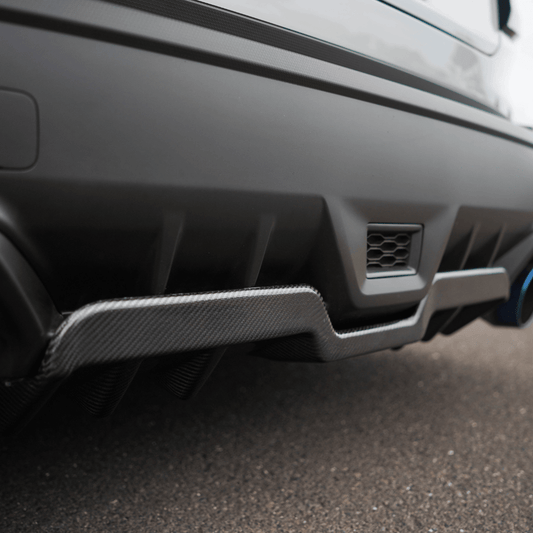 JDMuscle [22-26 WRX] V1 Carbon Fiber Rear Diffuser