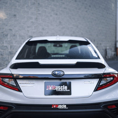 JDMuscle [22-26 WRX] V1 Roof Spoiler-Paint Matched/Gloss Black