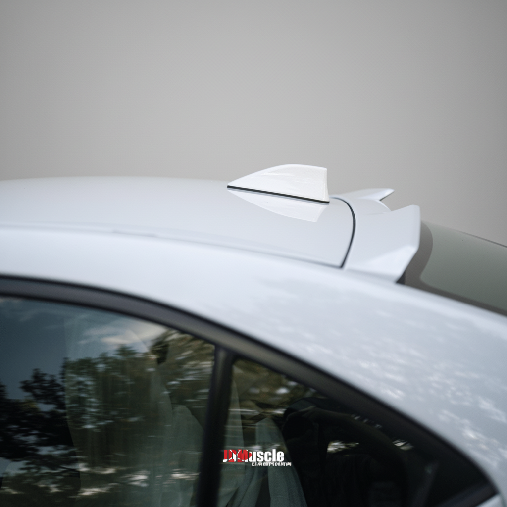 JDMuscle [22-26 WRX] V1 Roof Spoiler-Paint Matched/Gloss Black