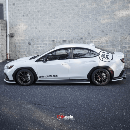 JDMuscle [22-26 WRX] V2 Rain Guards / Window Visors