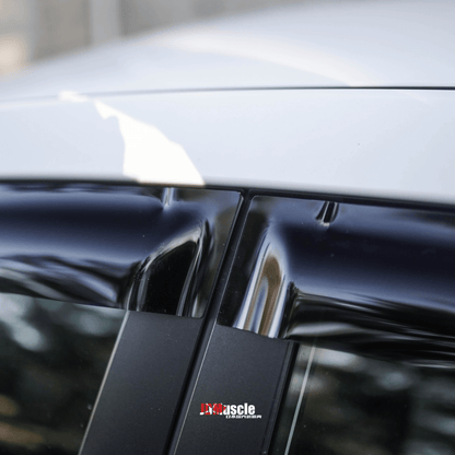 JDMuscle [22-26 WRX] V2 Rain Guards / Window Visors
