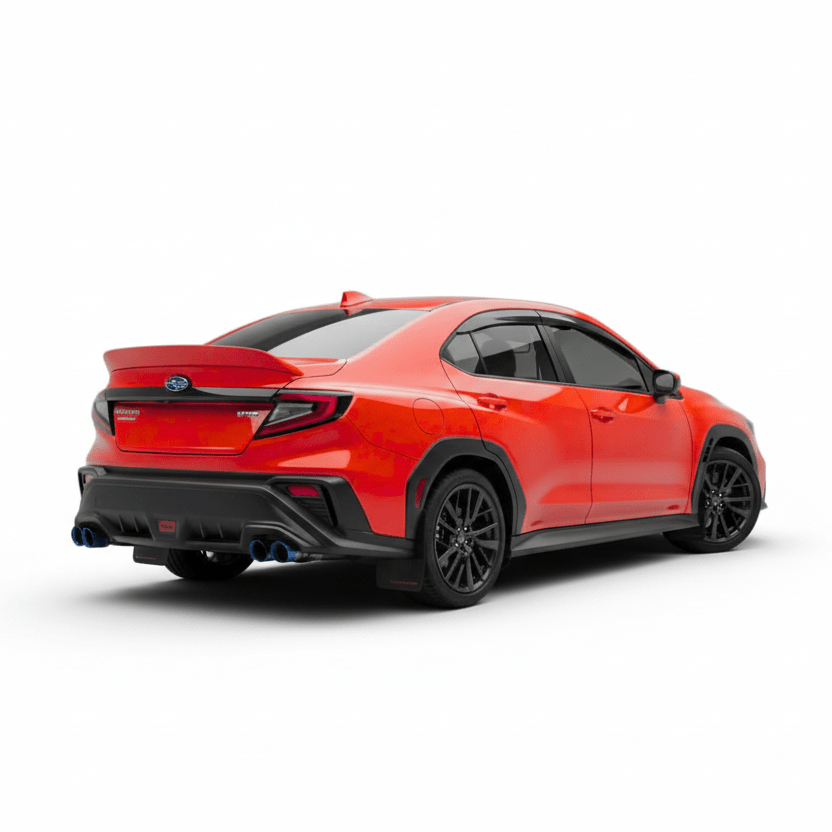 JDMuscle [22-26 WRX] V3 Duck Bill Low Profile Spoiler | Painted Matched