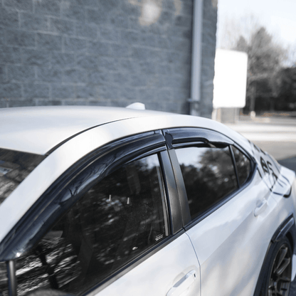 JDMuscle [22-26 WRX] V3 Rain Guards / Window Visors