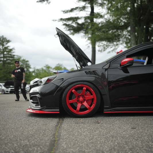 JDMuscle [22-26 WRX] Vented V2 Pre-preg Carbon Fiber Fenders