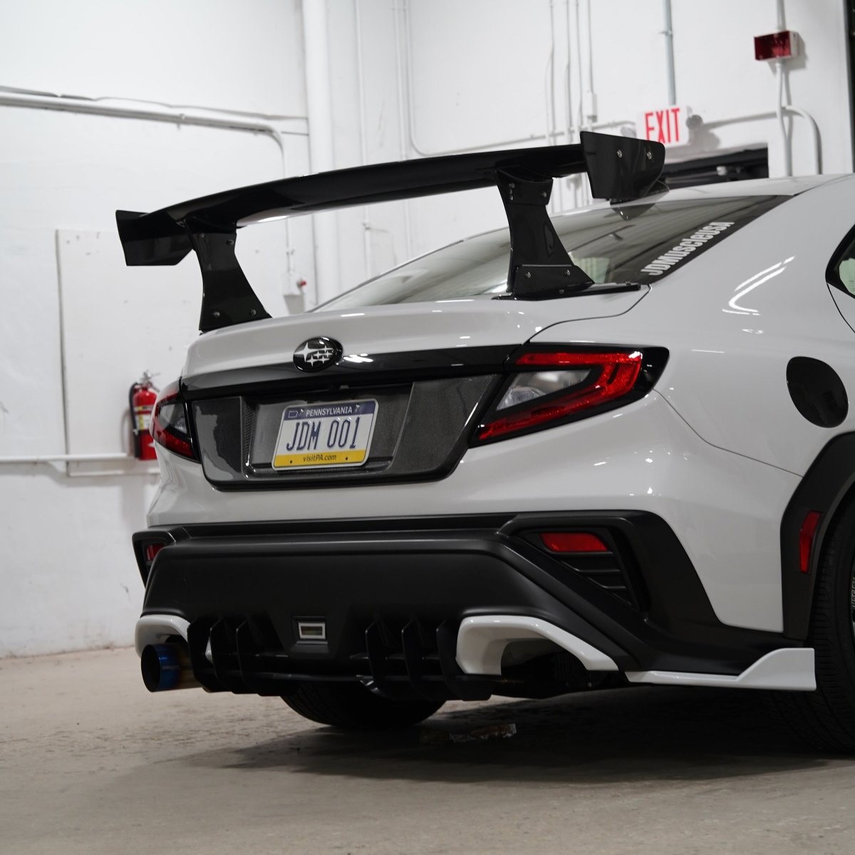 JDMuscle [22-26 WRX] VS2 Style Full Carbon Fiber GT Wing