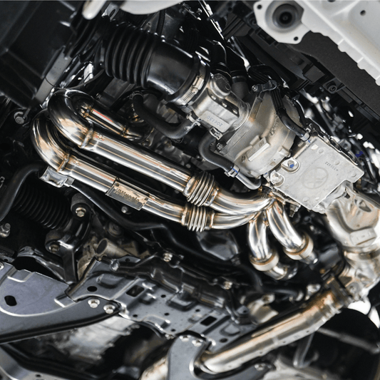 JDMuscle [22-26 WRX] Unequal Length Header - MT&CVT
