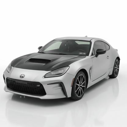 JDMuscle [22+BRZ/GR86] Tanso Carbon Fiber Hood - STI style