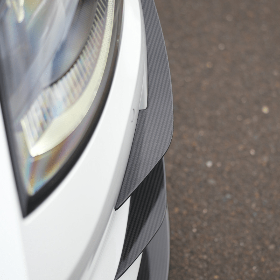 JDMuscle 23-24 Nissan Z Carbon Fiber Canards V1