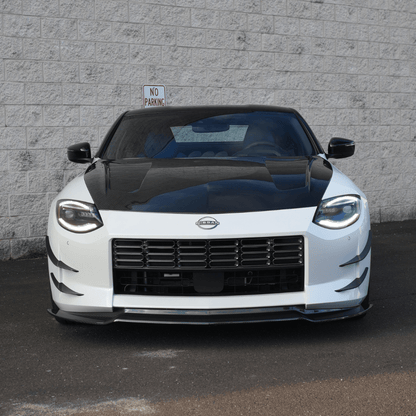JDMuscle 23-24 Nissan Z Carbon Fiber Front Lip V1
