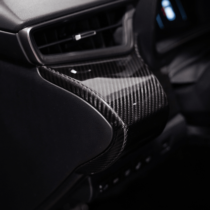 JDMuscle 23-26 Toyota GR Corolla Carbon Fiber Driver Dash Trim Cover