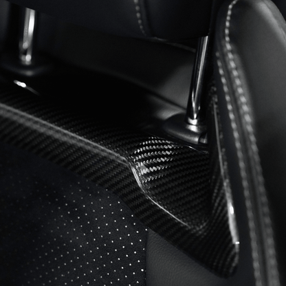 JDMuscle [23-26 Toyota GR Corolla] Carbon Fiber Front Seat Inserts (Front 2 PCS)