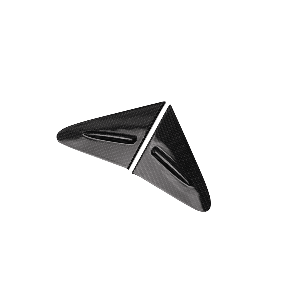 JDMuscle 23-26 Toyota GR Corolla Carbon Fiber J-Panel Wind Defelctor Covers (2PC)
