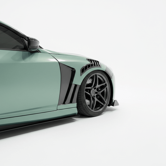 JDMuscle [23+ Nissan Z] Vented V1 Carbon Fiber Fenders