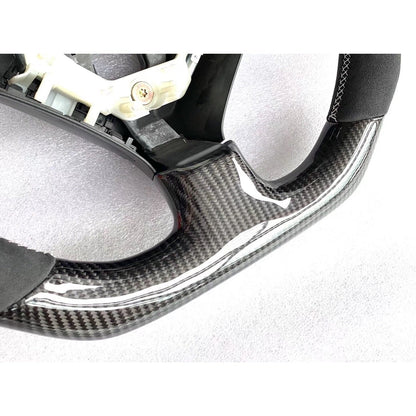 JDMuscle Custom Carbon Fiber Steering Wheel for 00-09 Honda S2000
