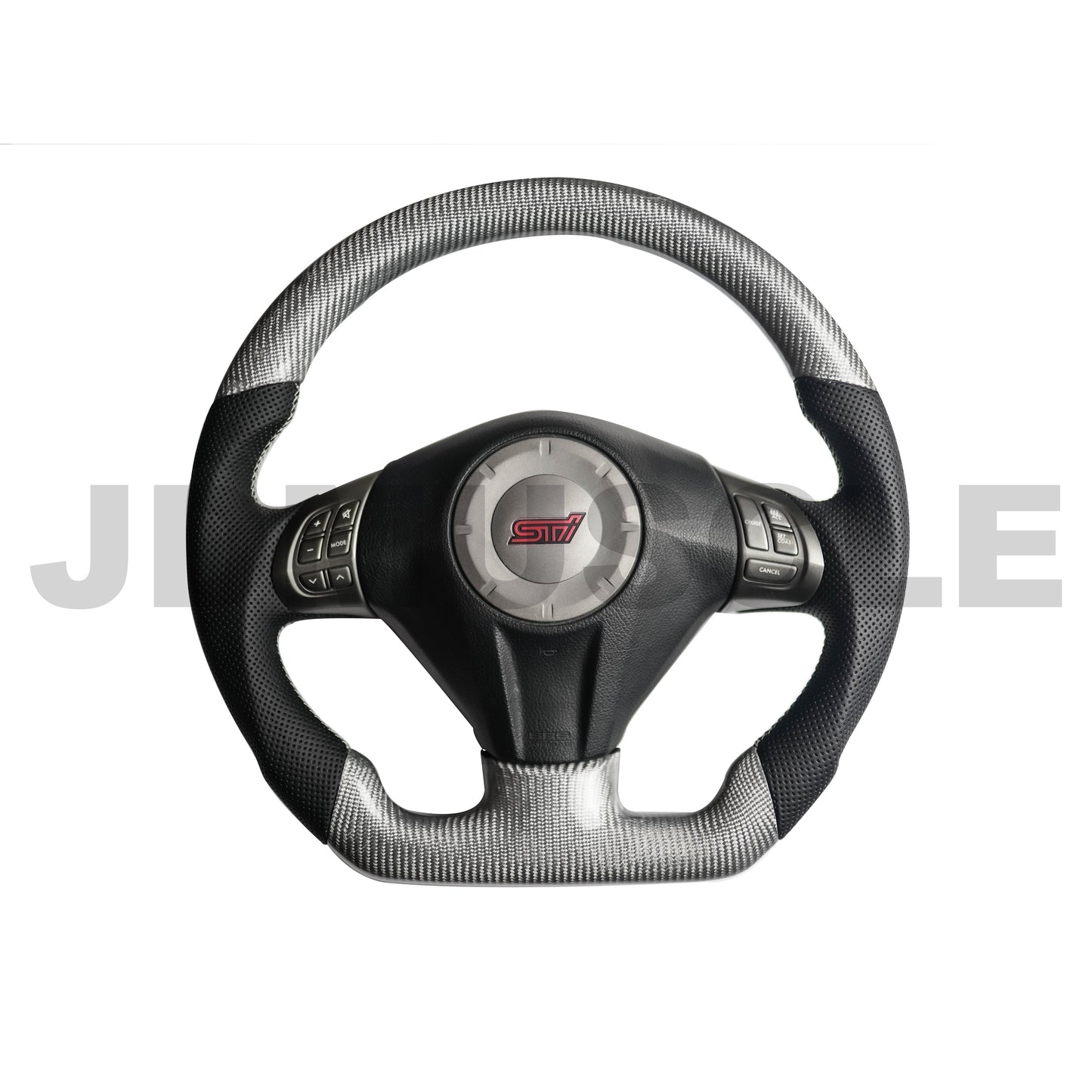 JDMuscle 08-14 WRX/STI Custom Carbon Fiber Steering Wheel