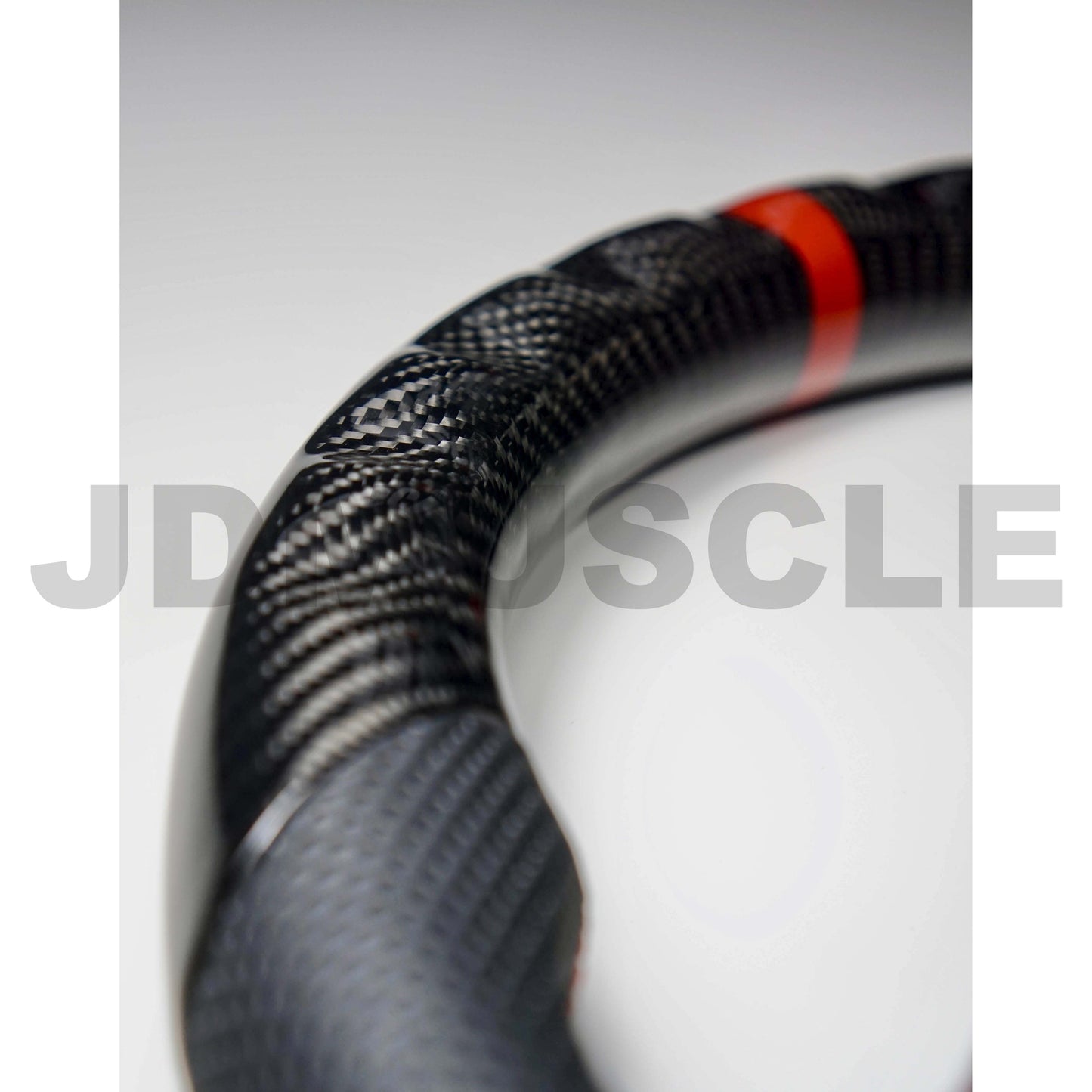 JDMuscle [15-21 WRX/STI] Carbon Lite Series Carbon Fiber Steering Wheel