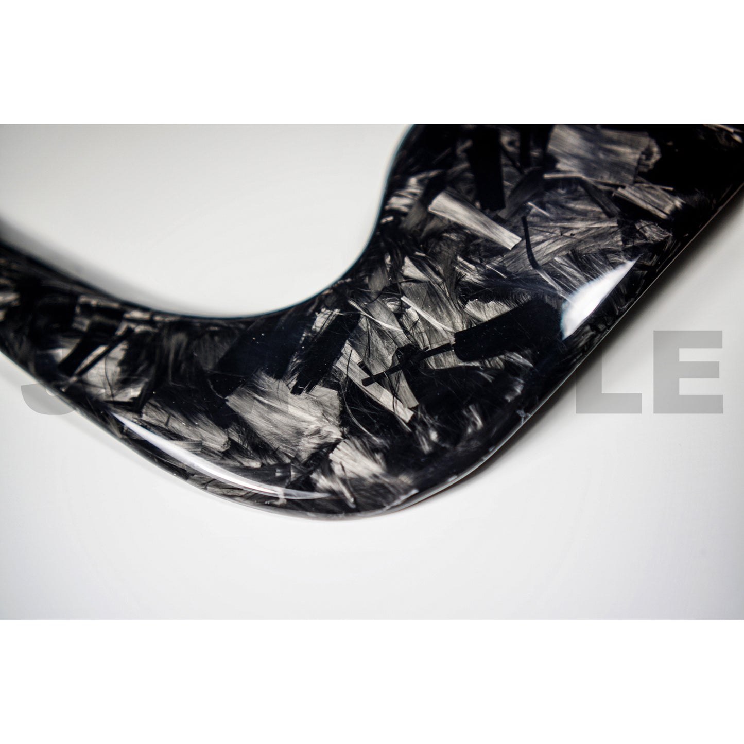 JDMuscle Forged Carbon Fiber Hood Scoop Trim Cover - 2015+WRX/STI